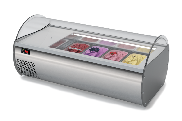 GS-4 Counter Top Gelato & Ice Cream Display Cabinet
