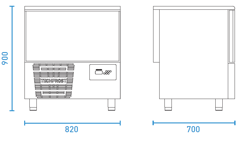 Techfrost E5 Blast Freezer – Gelato Supply