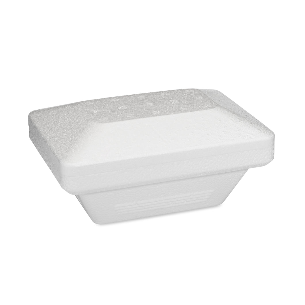 Styrofoam To Go Box Closed