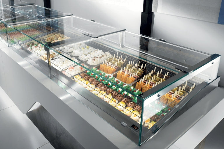 6040 G1 Gelato - Ice Cream - Pastry & Chocolate Display Cabinet