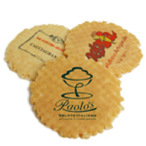 Custom Logo Cookies for Ice Cream or Gelato Shops