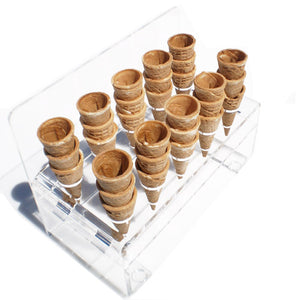 Mini Cone Holder (10) for Gelato and Ice Cream Shop