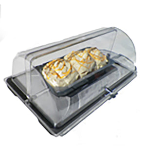 Rolling Dome Lid with Cold Plate for Gelato and Ice Cream