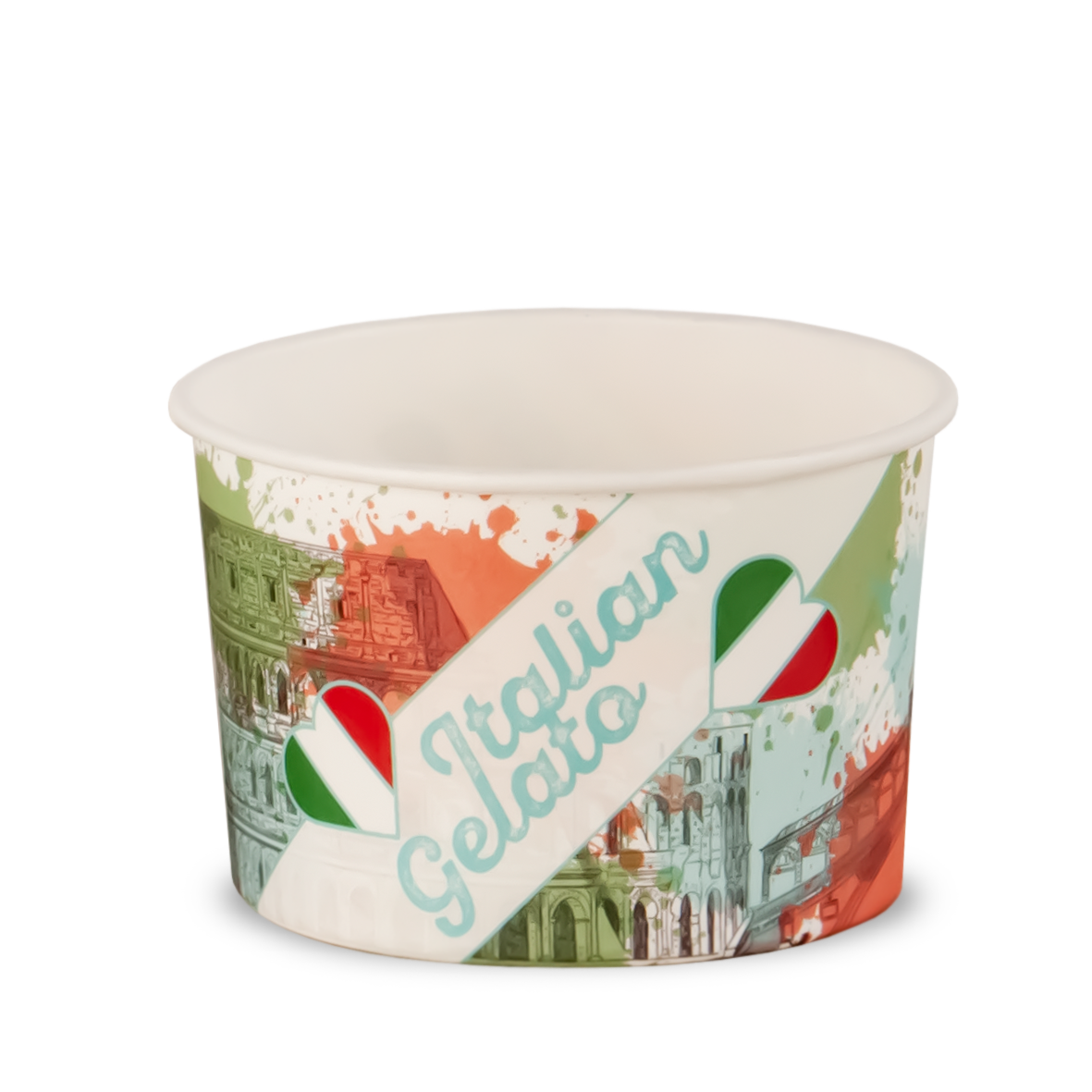 Italian Gelato Paper cup 4oz – Gelato Supply